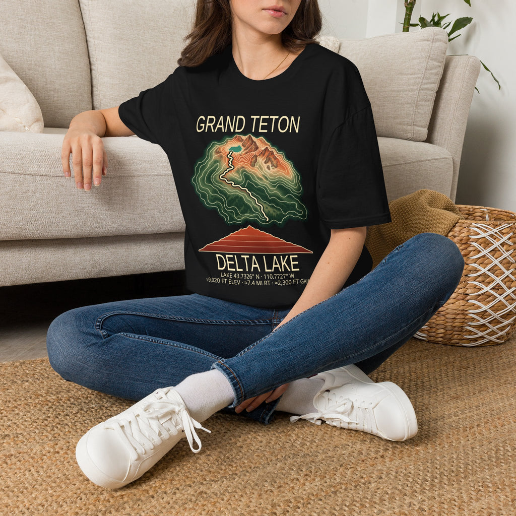 Delta Lake Hiking T-Shirt | Grand Teton