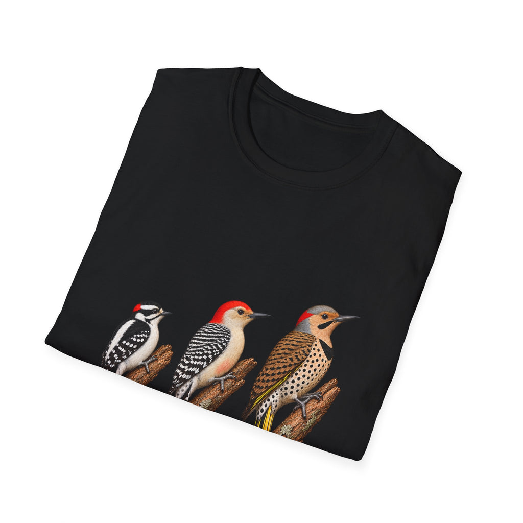 Eastern Woodpeckers Natural History T-Shirt
