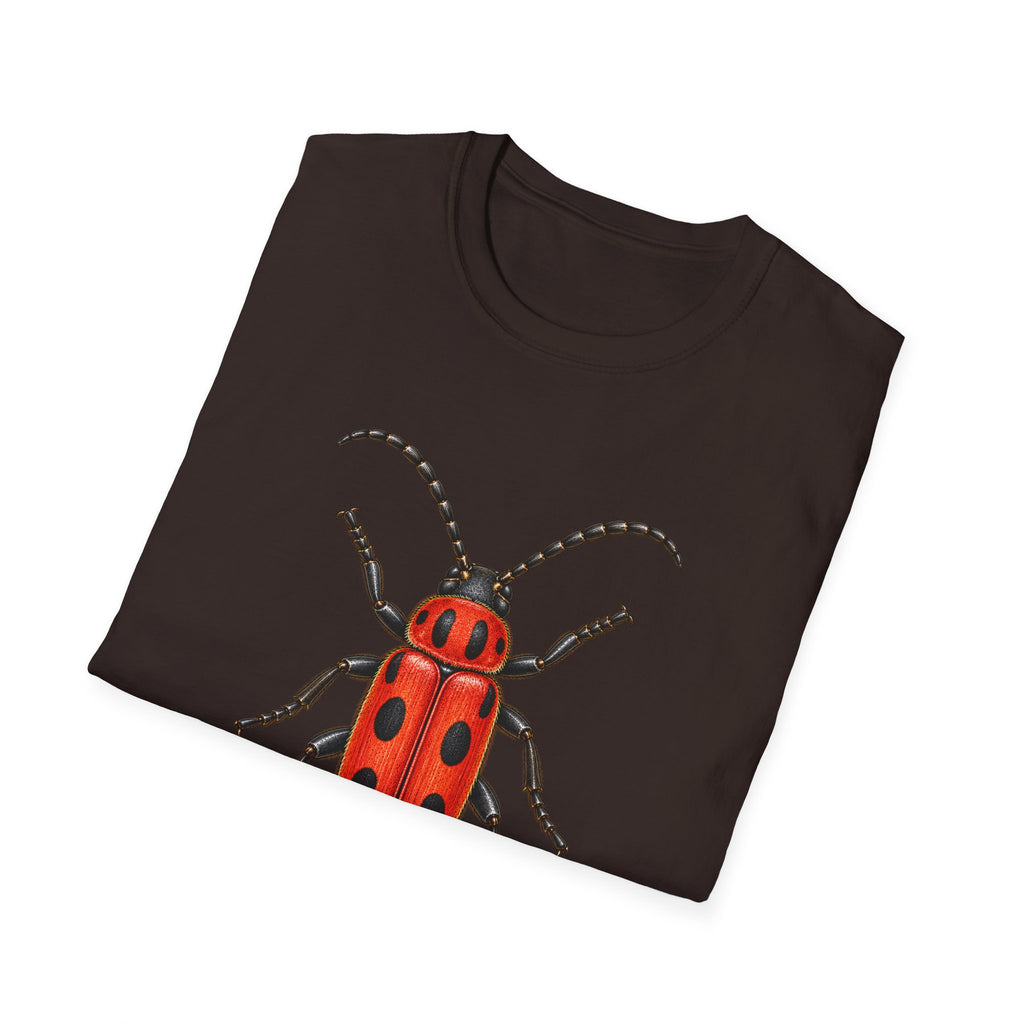 Red Milkweed Beetle Entomology T-Shirt