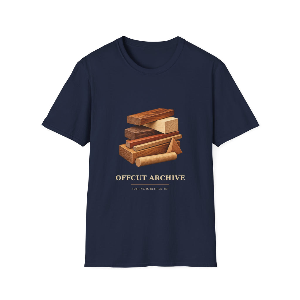 Offcut Archive Woodworking Humor T-Shirt
