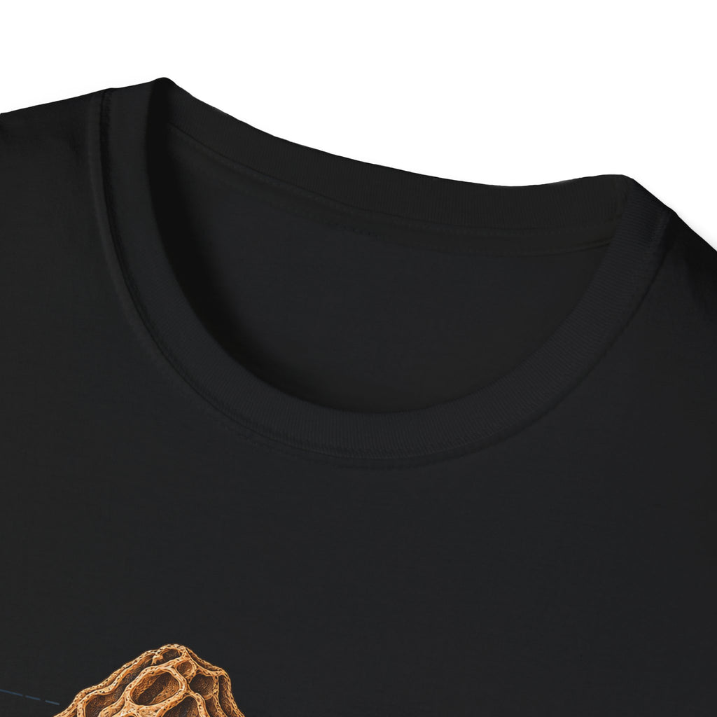 Common Morel Mushroom Study T-Shirt