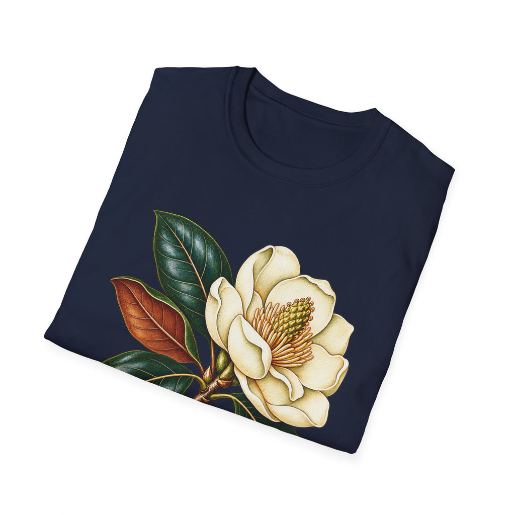 Southern Magnolia Botanical T-Shirt | Magnolia grandiflora
