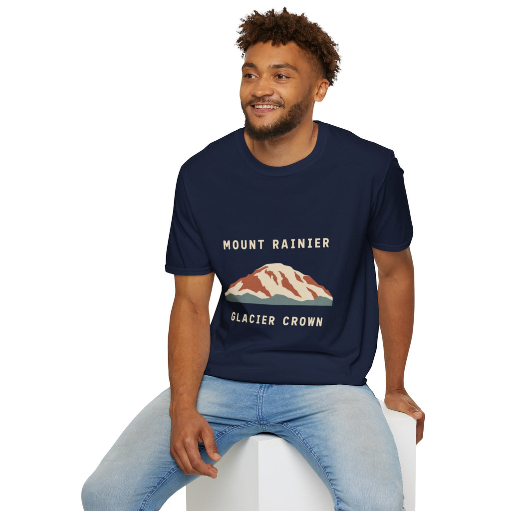 Mount Rainier Glacier Crown National Park T-Shirt