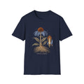 Purple Coneflower Botanical Study T-Shirt