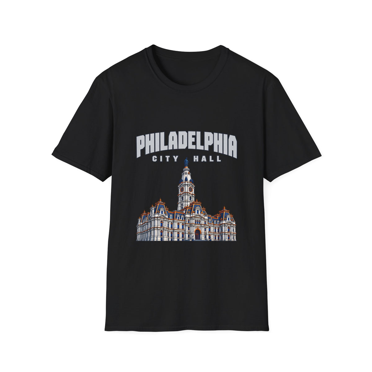 Philadelphia City Hall Architectural T-Shirt