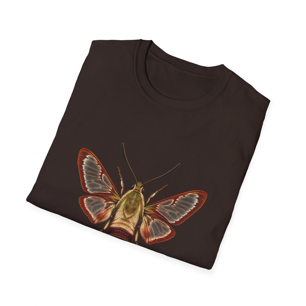 Hummingbird Clearwing Moth T-Shirt — Wing Study
