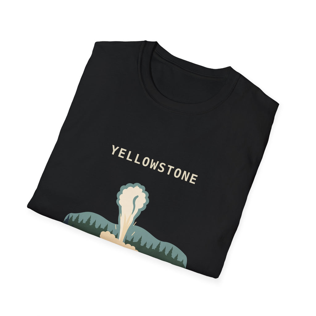 Yellowstone Geyser Basin Graphic T-Shirt