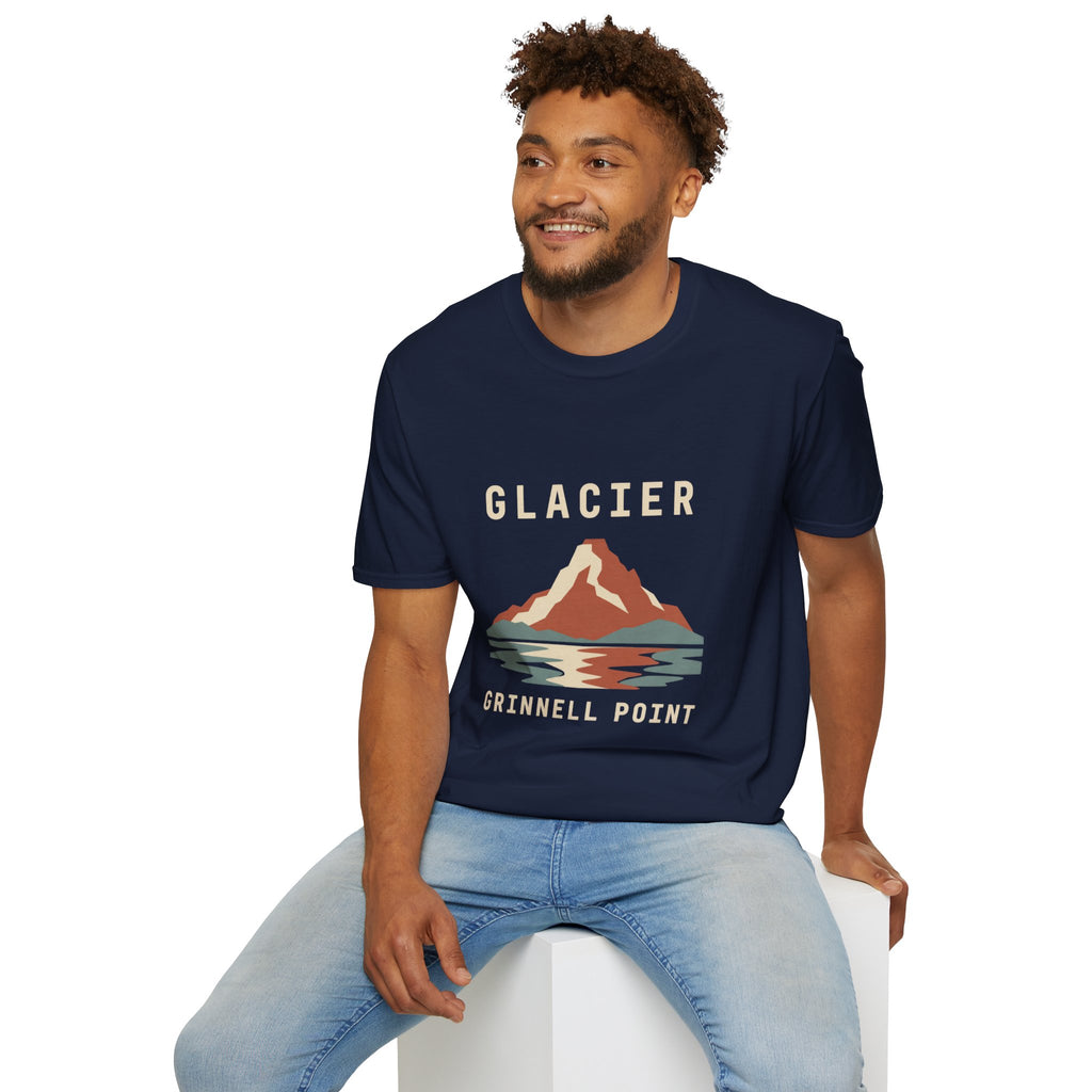 Grinnell Point Mountain T-Shirt | Glacier National Park