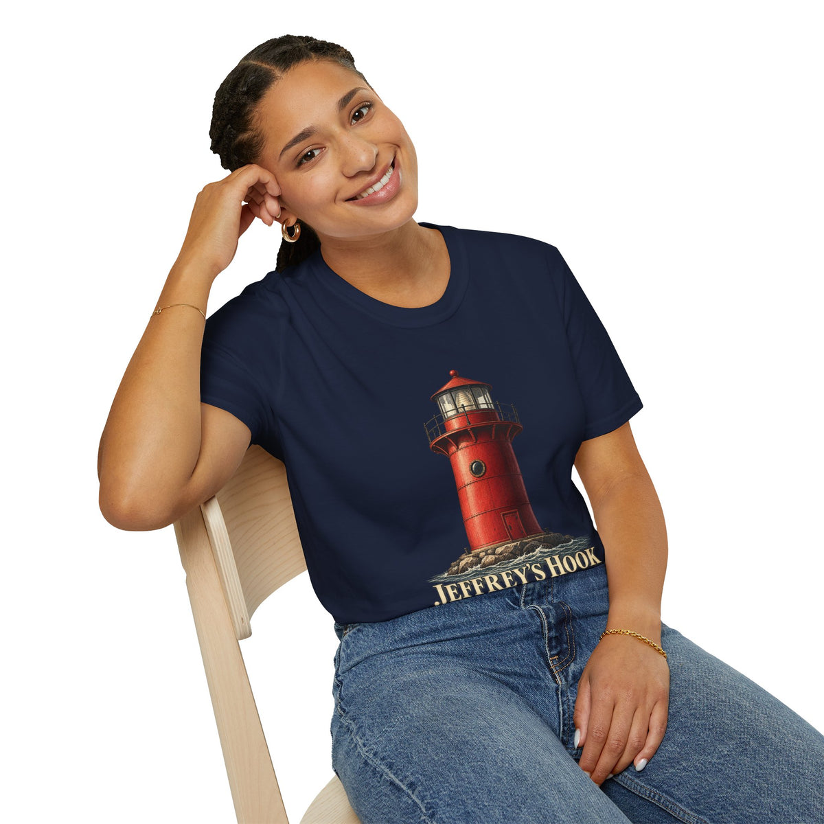 Jeffrey's Hook Lighthouse New York T-Shirt