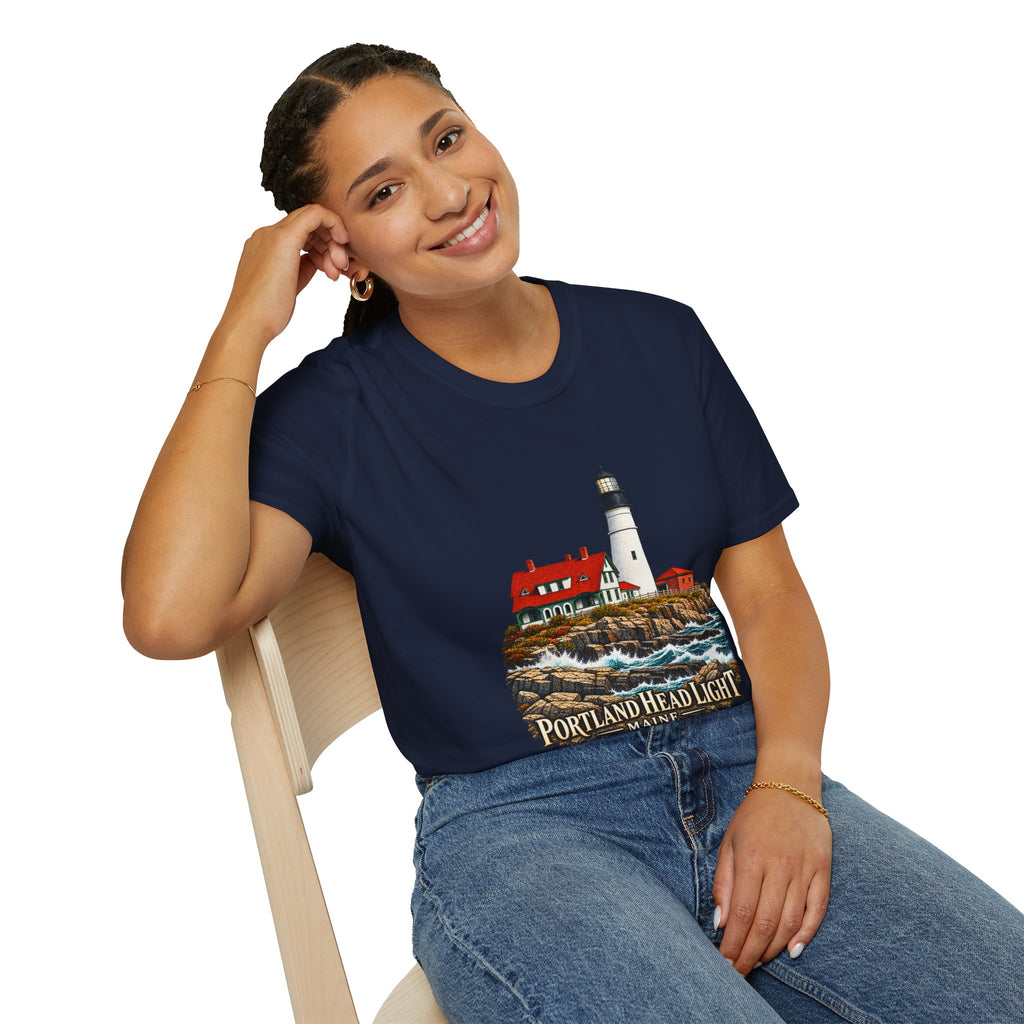Portland Head Light Maine Lighthouse T-Shirt