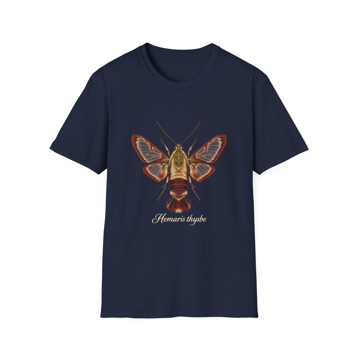 Hummingbird Clearwing Moth T-Shirt — Wing Study