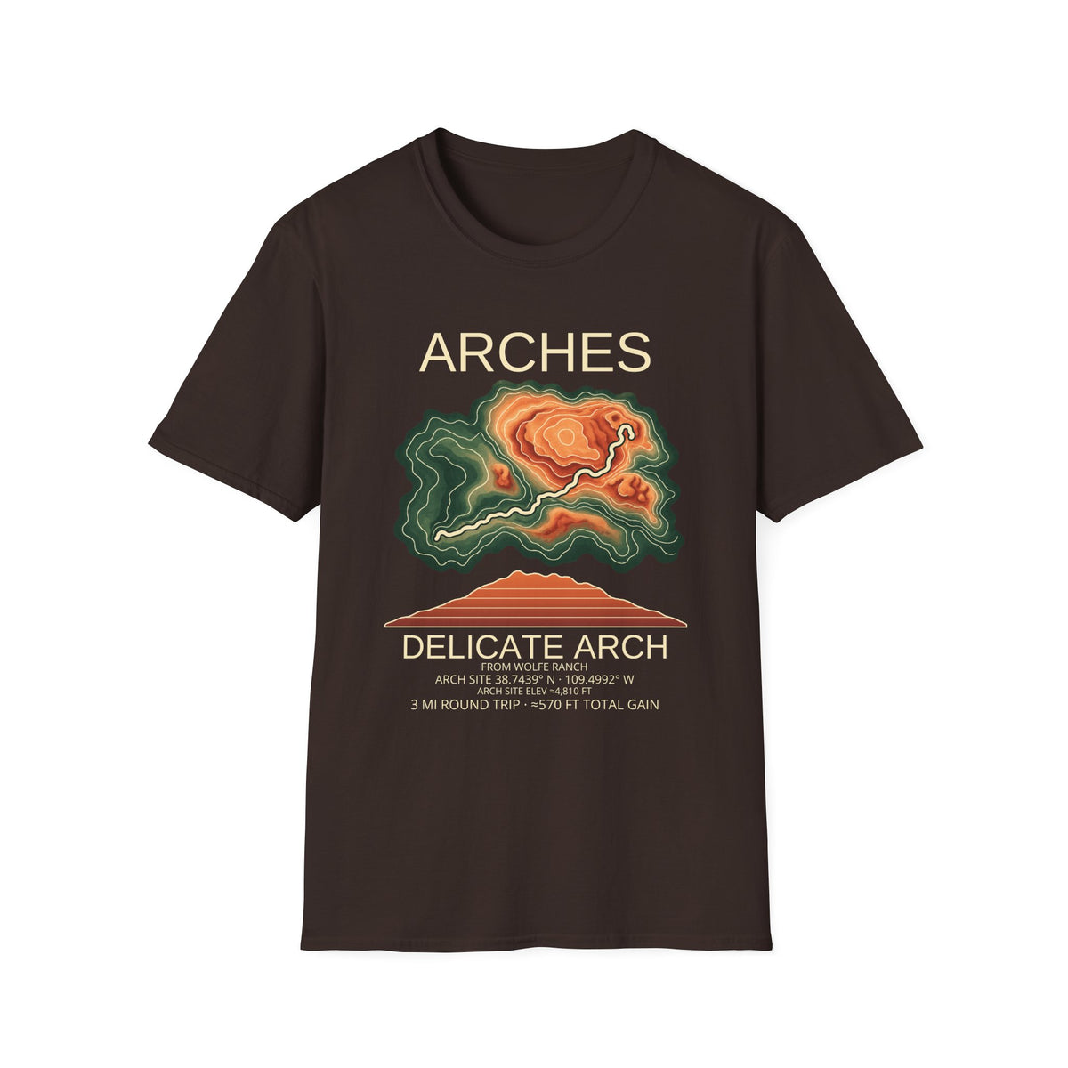 Delicate Arch Hiking T-Shirt | Arches