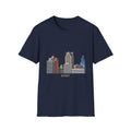 Detroit Skyline Architectural Graphic T-Shirt