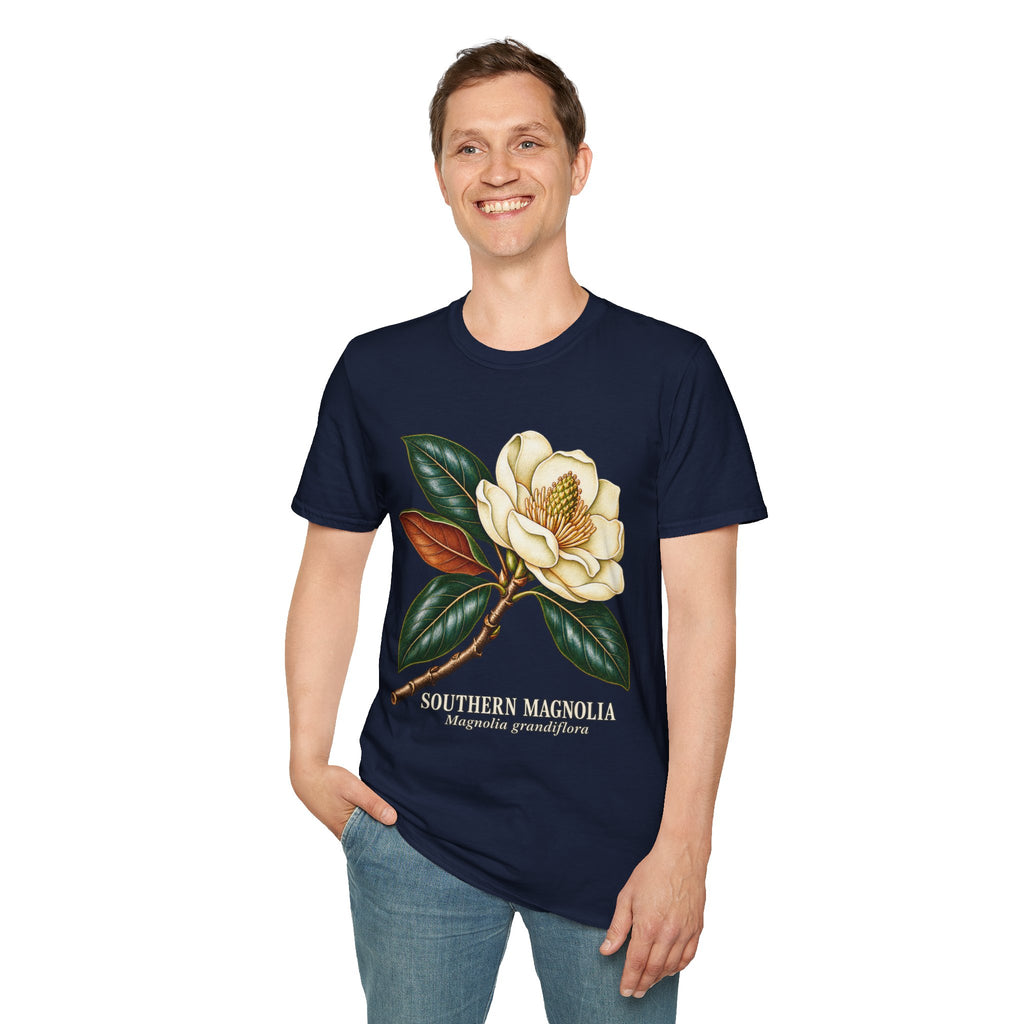 Southern Magnolia Botanical T-Shirt | Magnolia grandiflora