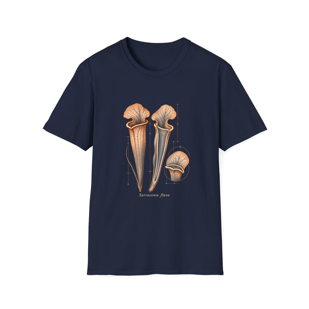 Yellow Pitcher Plant Botanical T-Shirt