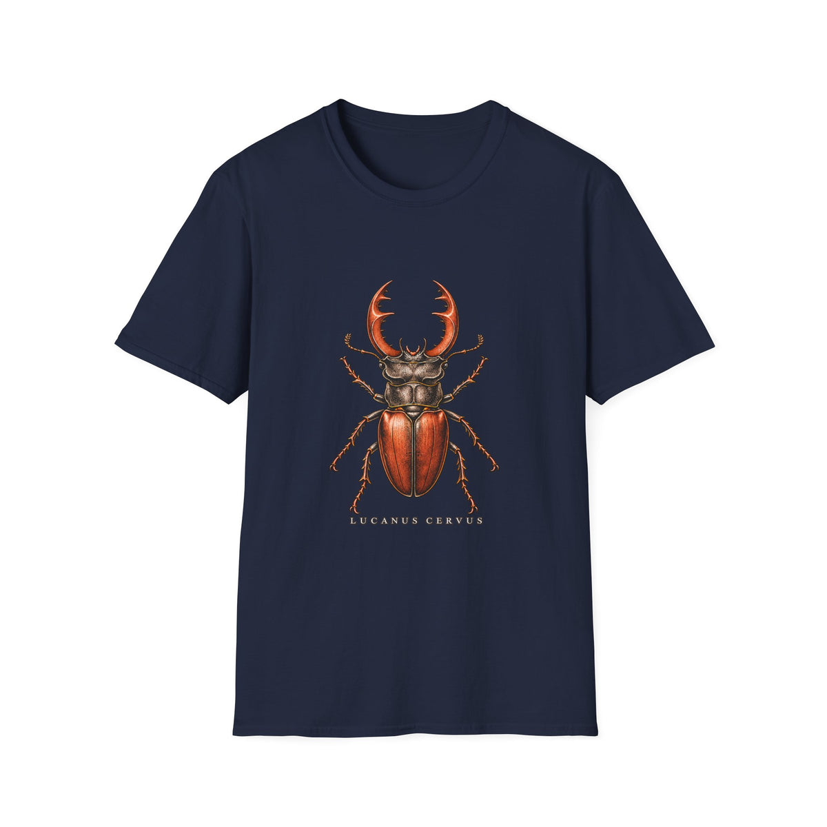 Stag Beetle Natural History T-Shirt