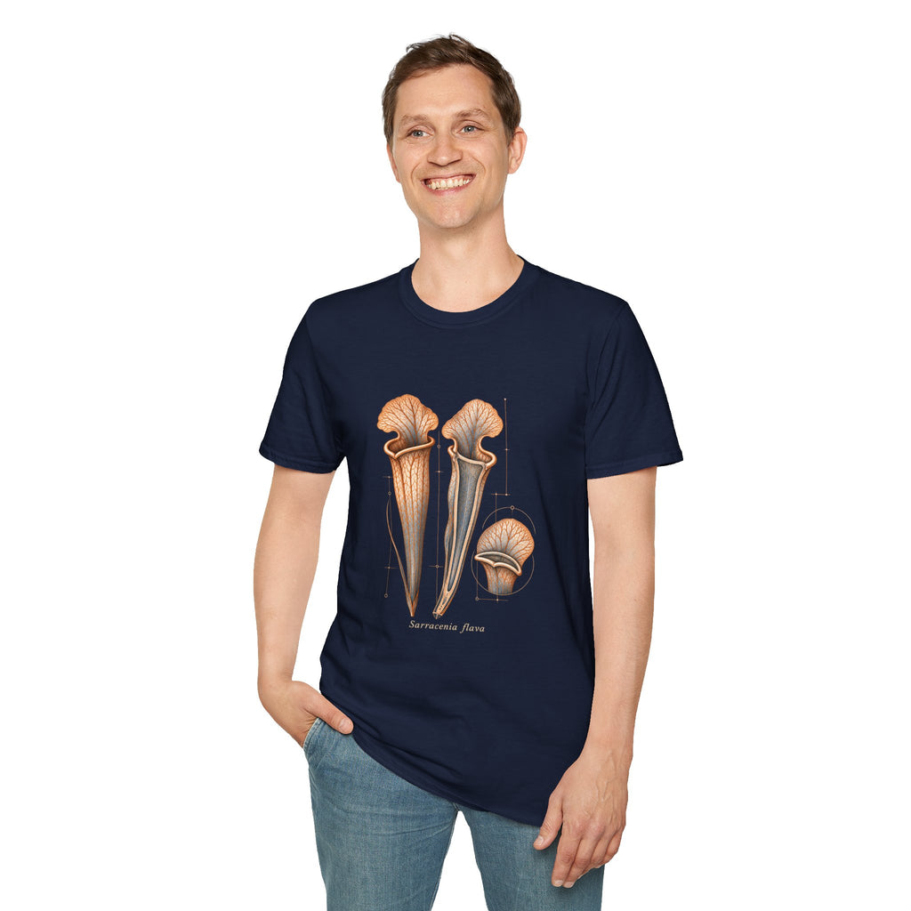 Yellow Pitcher Plant Botanical T-Shirt