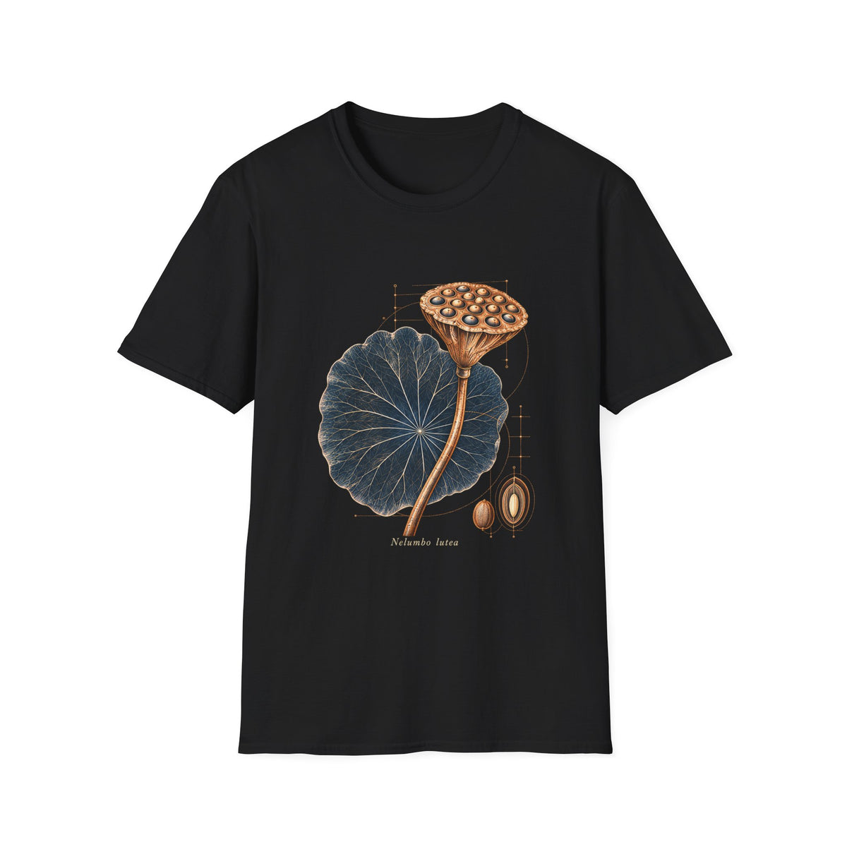 American Lotus Botanical Study T-Shirt