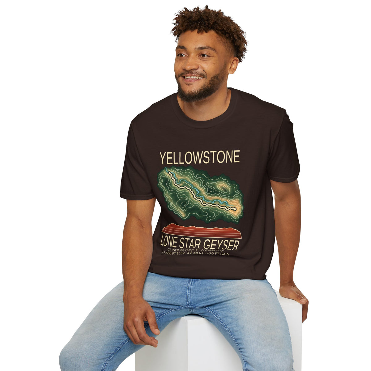 Lone Star Geyser Hiking T-Shirt | Yellowstone