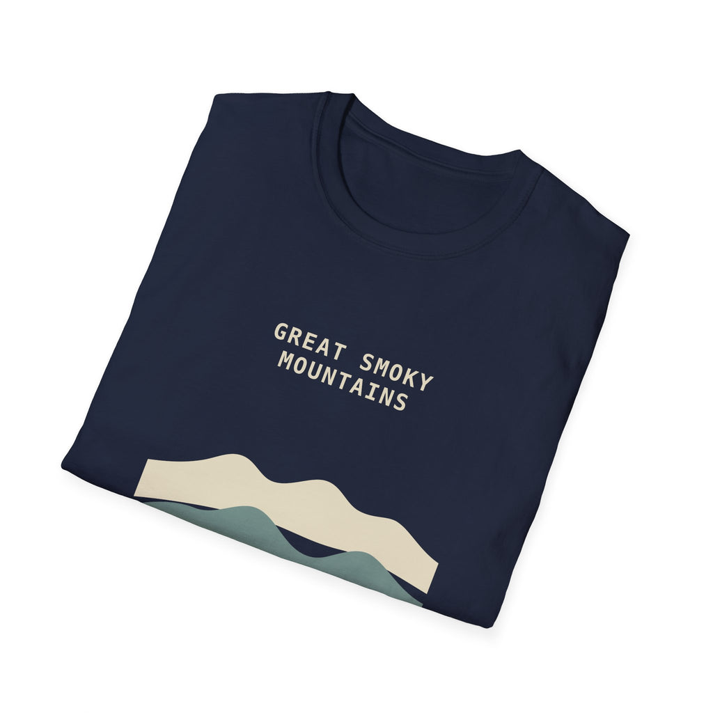 Great Smoky Mountains Ridgelines Graphic T-Shirt