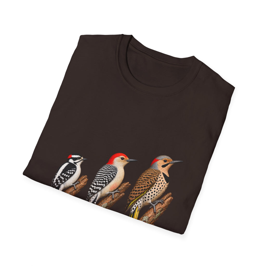 Eastern Woodpeckers Natural History T-Shirt