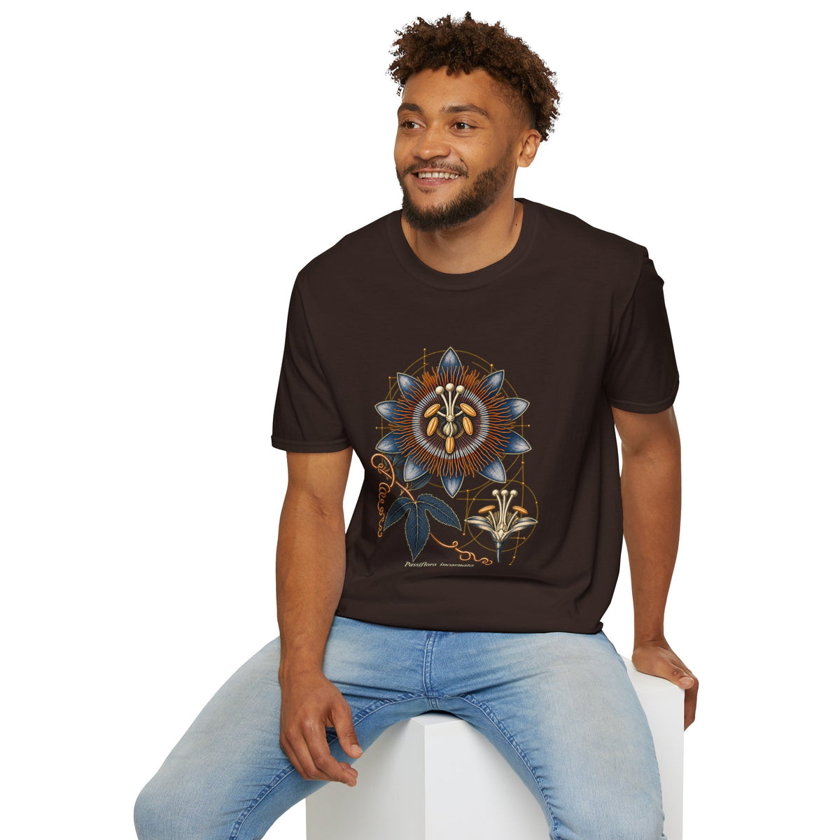 Passionflower Botanical Study T-Shirt