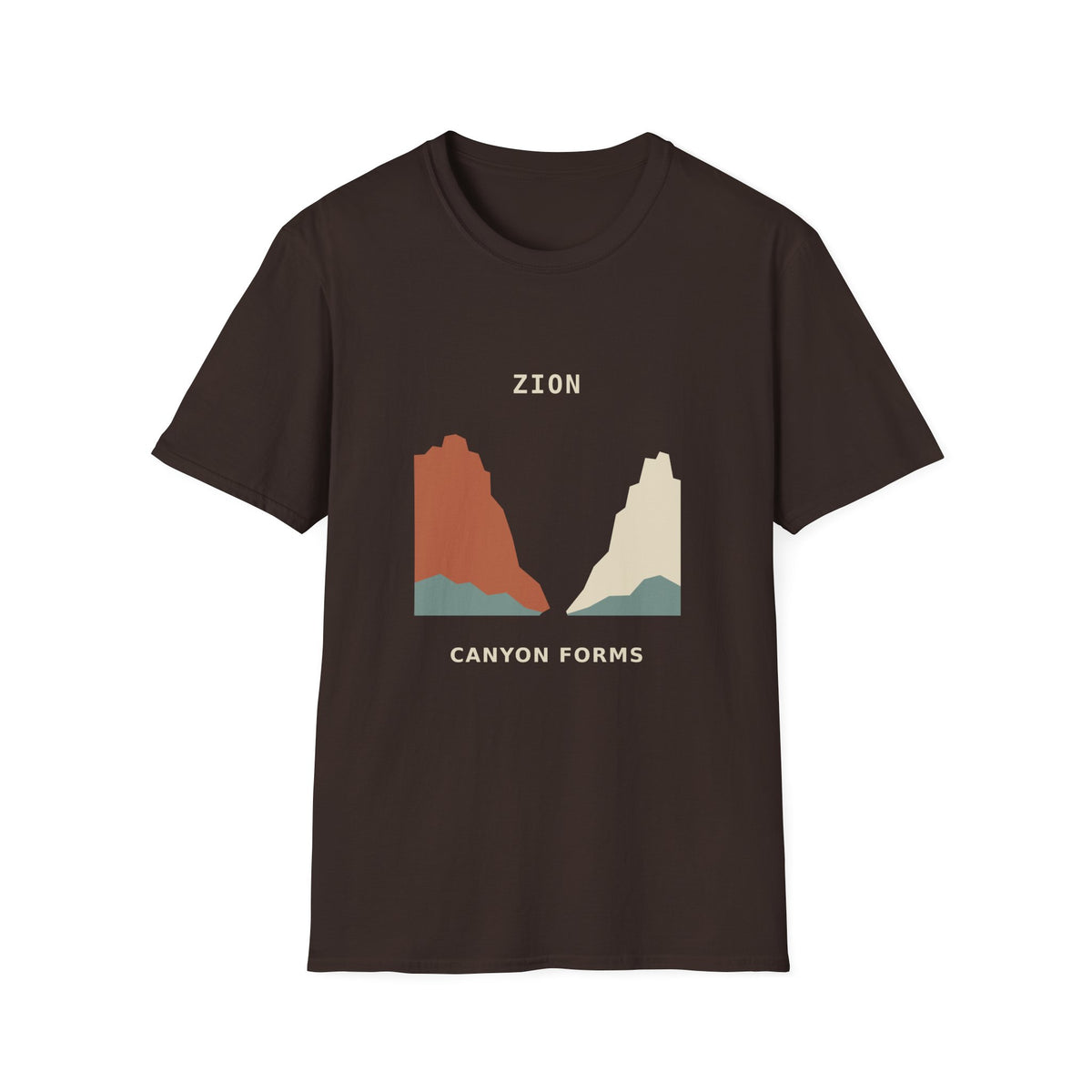 Zion Canyon Forms National Park T-Shirt