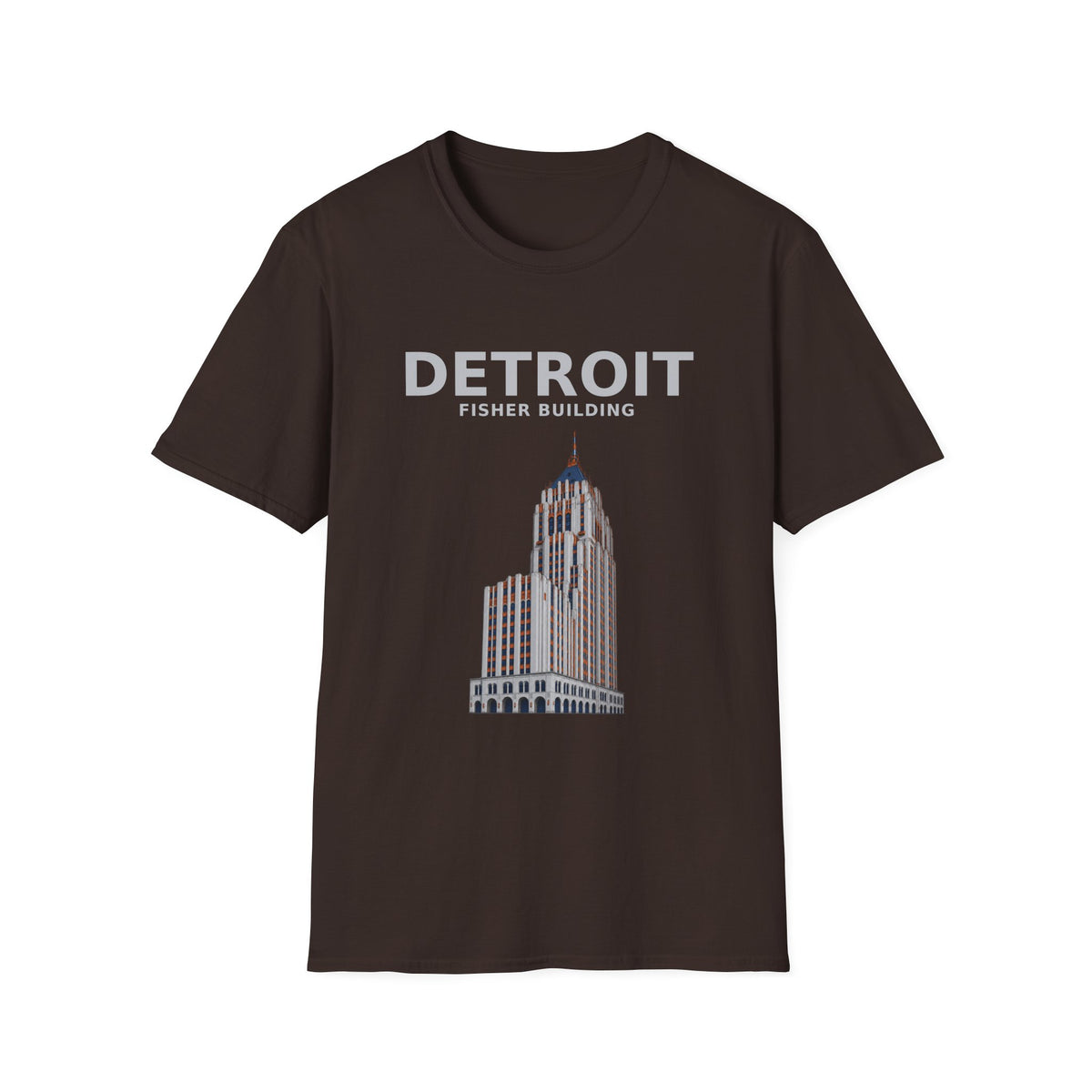 Fisher Building Detroit Architecture T-Shirt