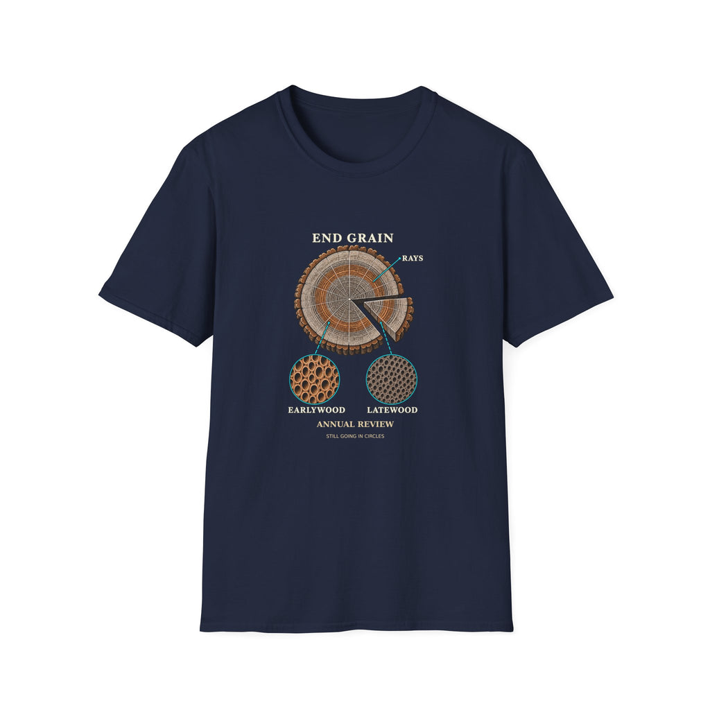End Grain Annual Review Woodworking T-Shirt