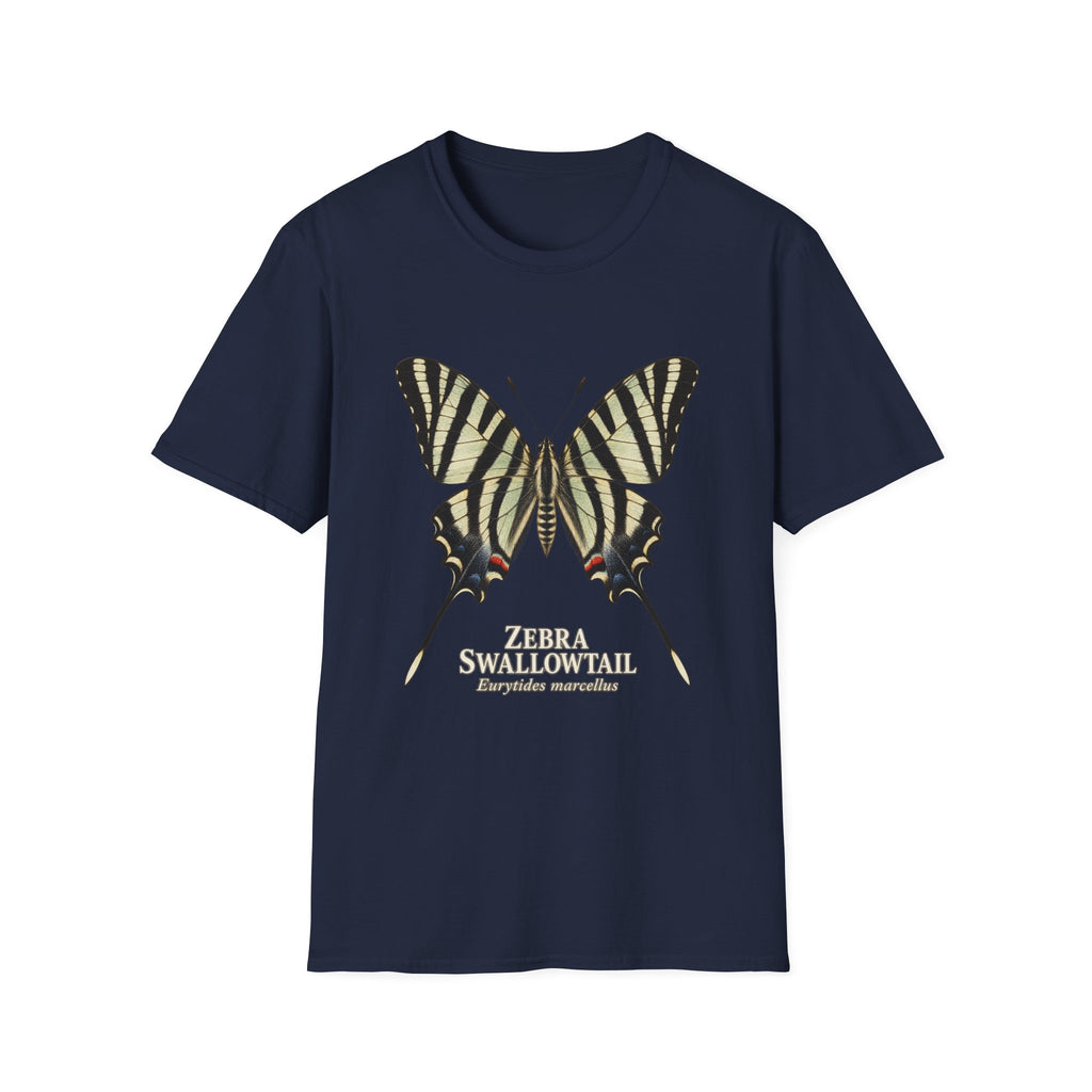 Zebra Swallowtail Butterfly Study T-Shirt