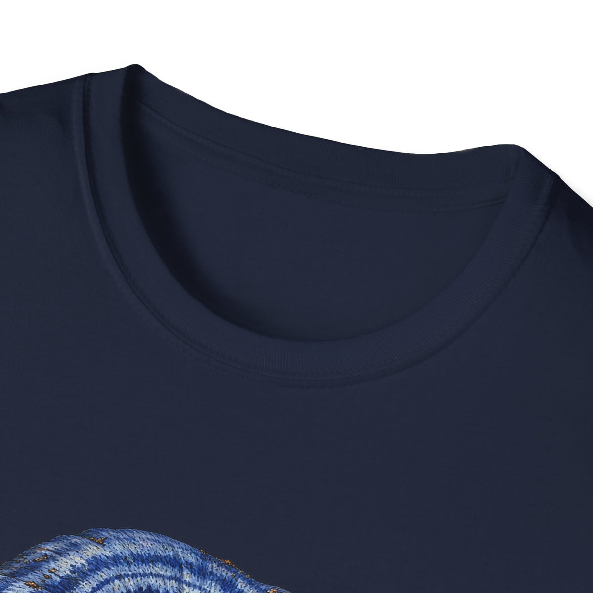 Indigo Milk Cap Mushroom T-Shirt — Woodland Study