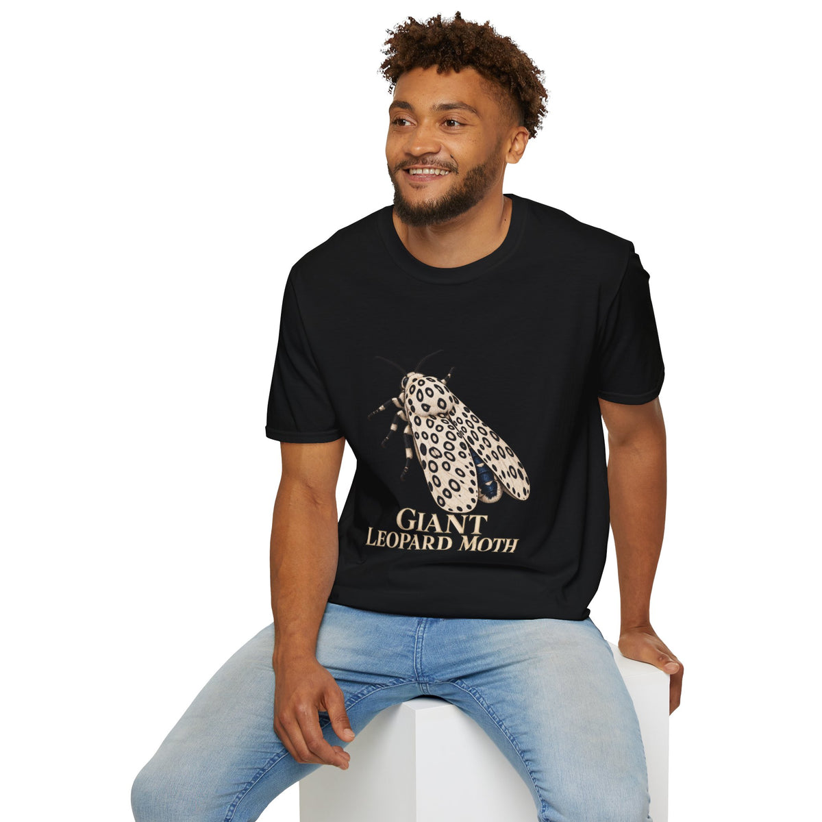 Giant Leopard Moth Entomology T-Shirt