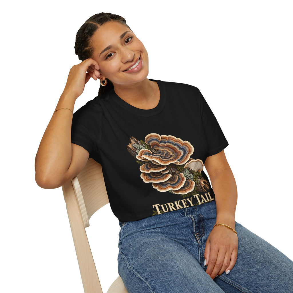 Turkey Tail Mushroom Study T-Shirt