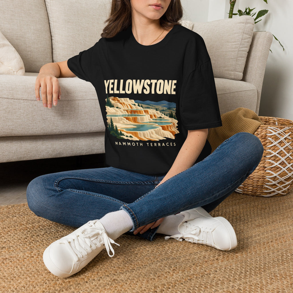 Yellowstone Mammoth Terraces Graphic T-Shirt
