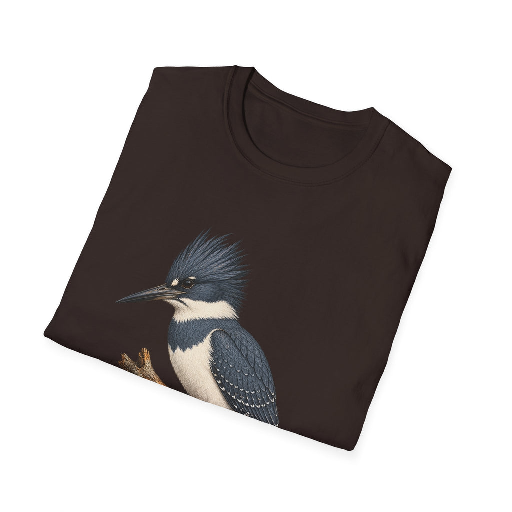 Belted Kingfisher Birdwatching T-Shirt
