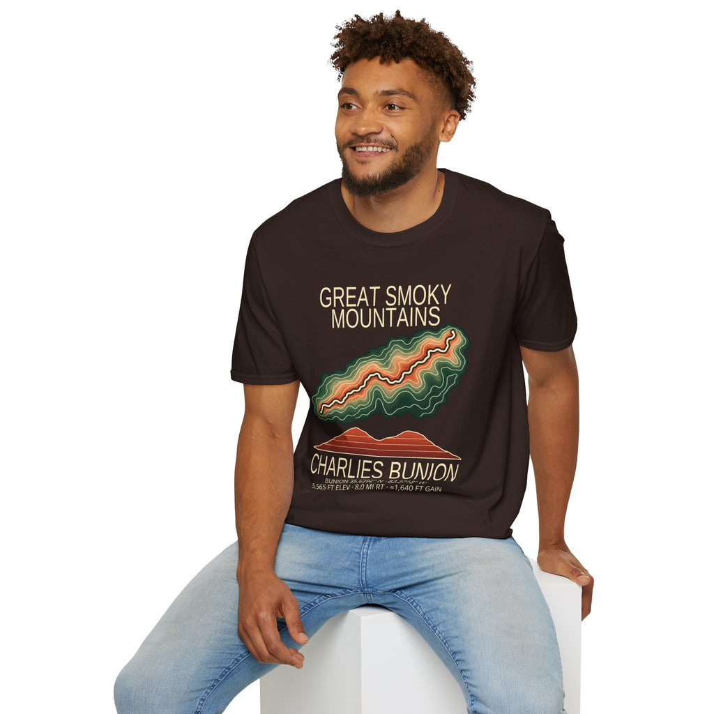 Charlies Bunion Hiking T-Shirt | Great Smoky Mountains