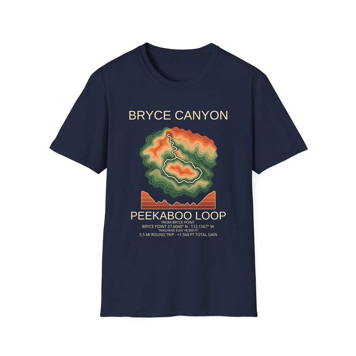 Peekaboo Loop Hiking T-Shirt | Bryce Canyon