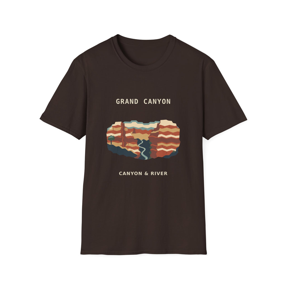 Grand Canyon Canyon & River Graphic T-Shirt