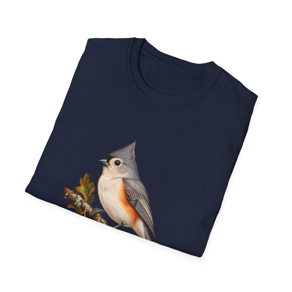 Tufted Titmouse Birdwatching T-Shirt