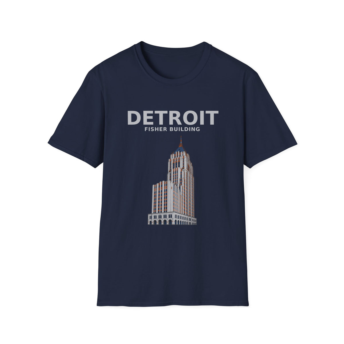 Fisher Building Detroit Architecture T-Shirt