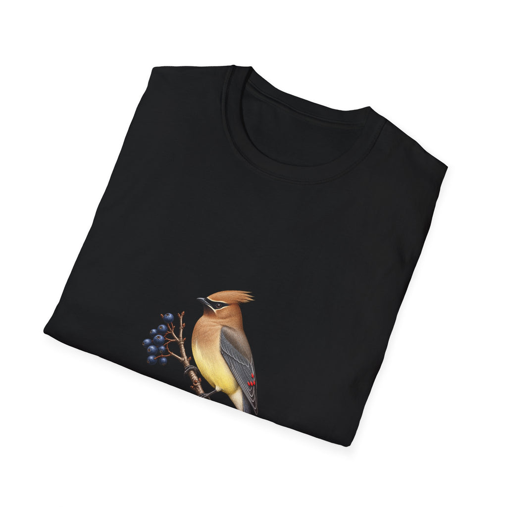 Cedar Waxwing Birdwatching T-Shirt