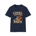 Chisel Your Own Path Woodworking Graphic T-Shirt