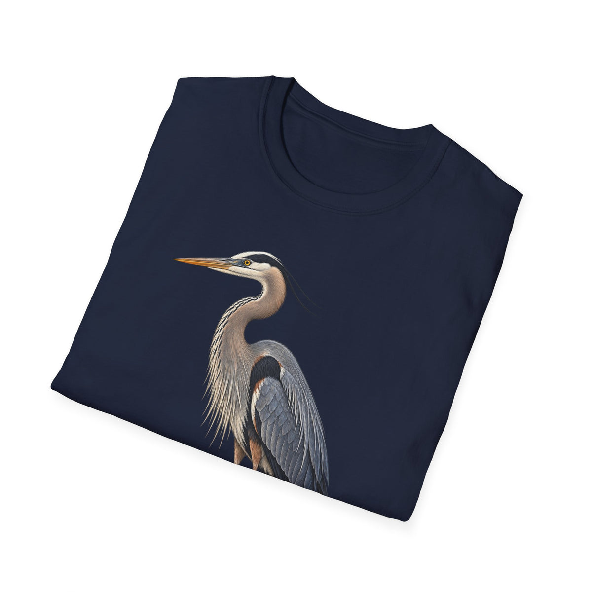 Great Blue Heron Birdwatching T-Shirt