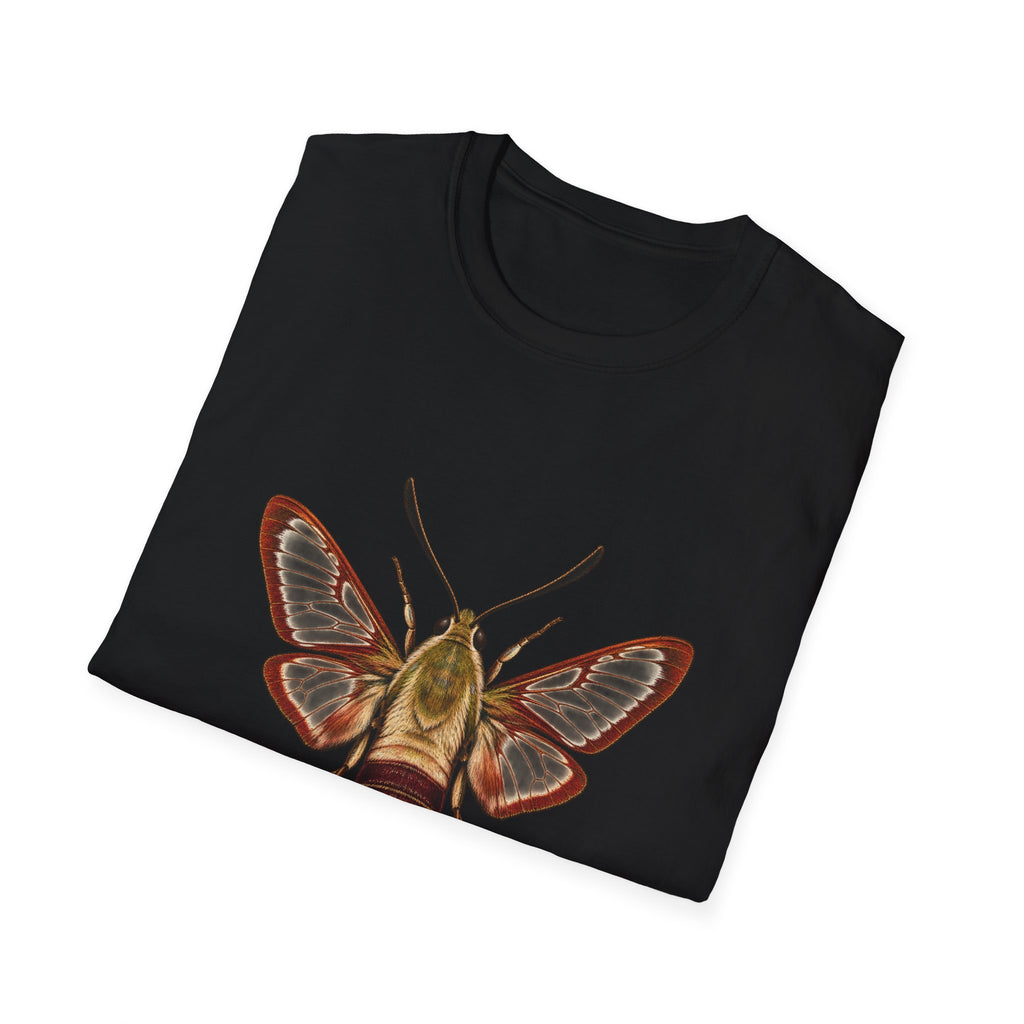 Hummingbird Clearwing Moth T-Shirt — Wing Study