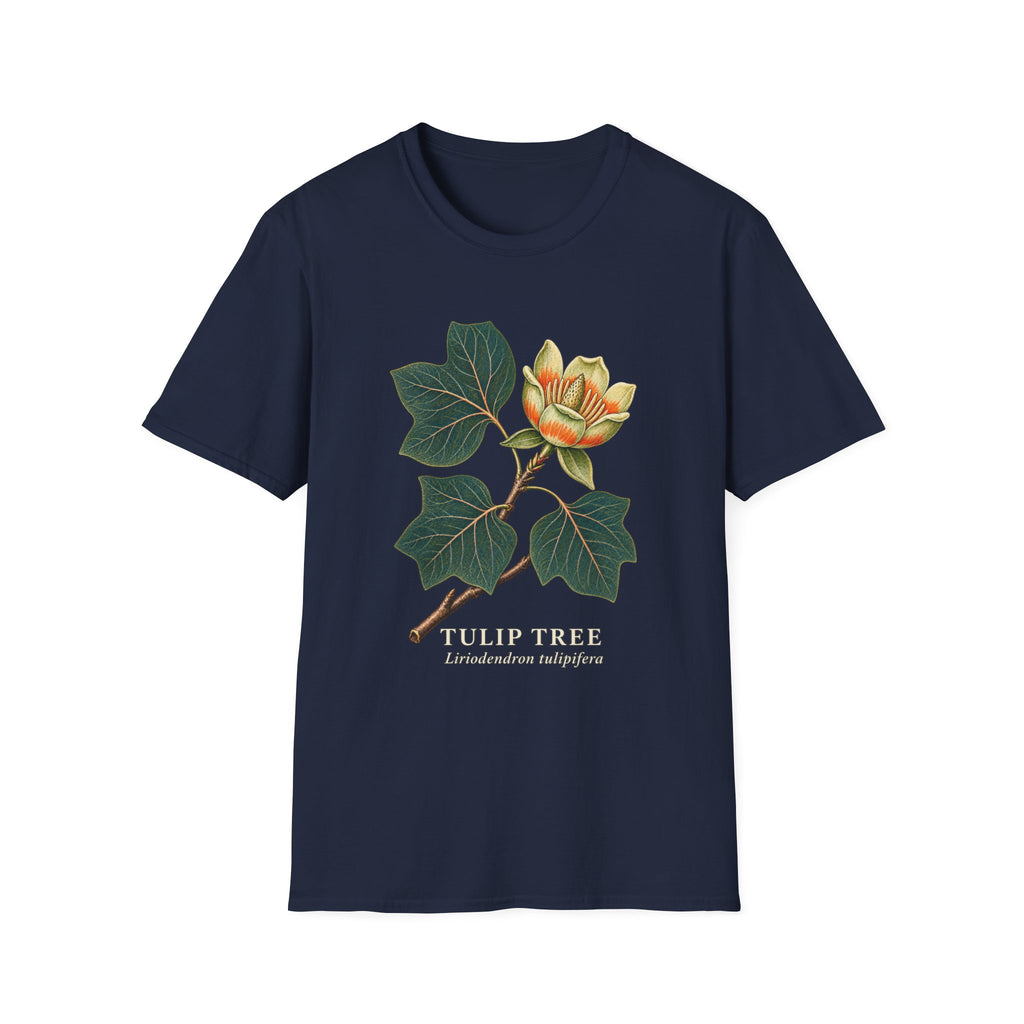 Tulip Tree Botanical T-Shirt | Liriodendron tulipifera