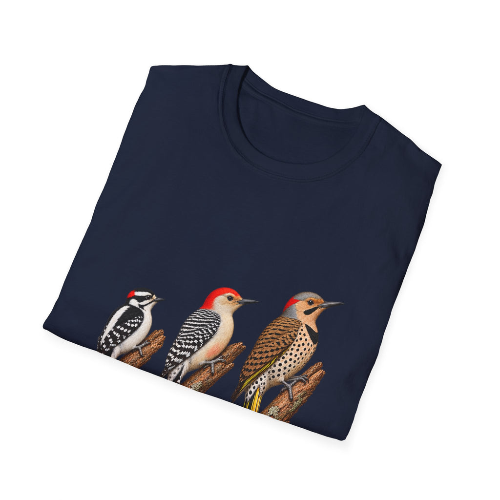 Eastern Woodpeckers Natural History T-Shirt