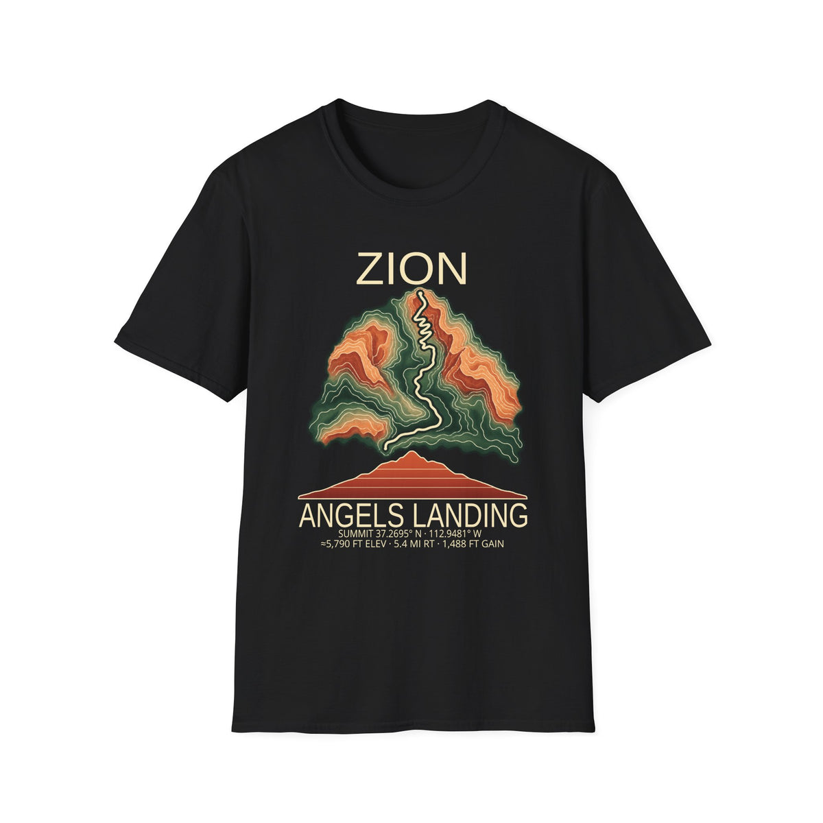 Angels Landing Hiking T-Shirt | Zion