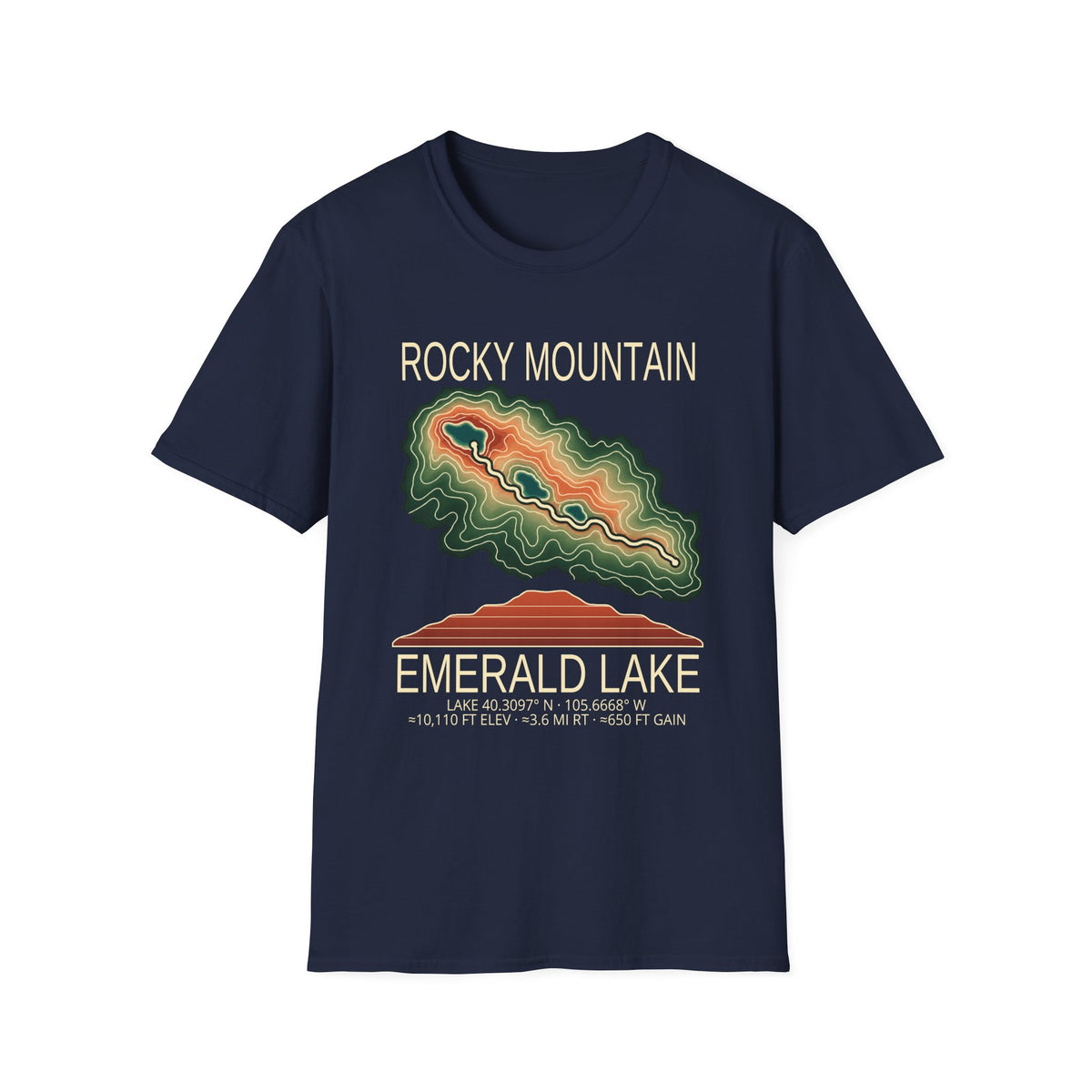 Emerald Lake Hiking T-Shirt | Rocky Mountain