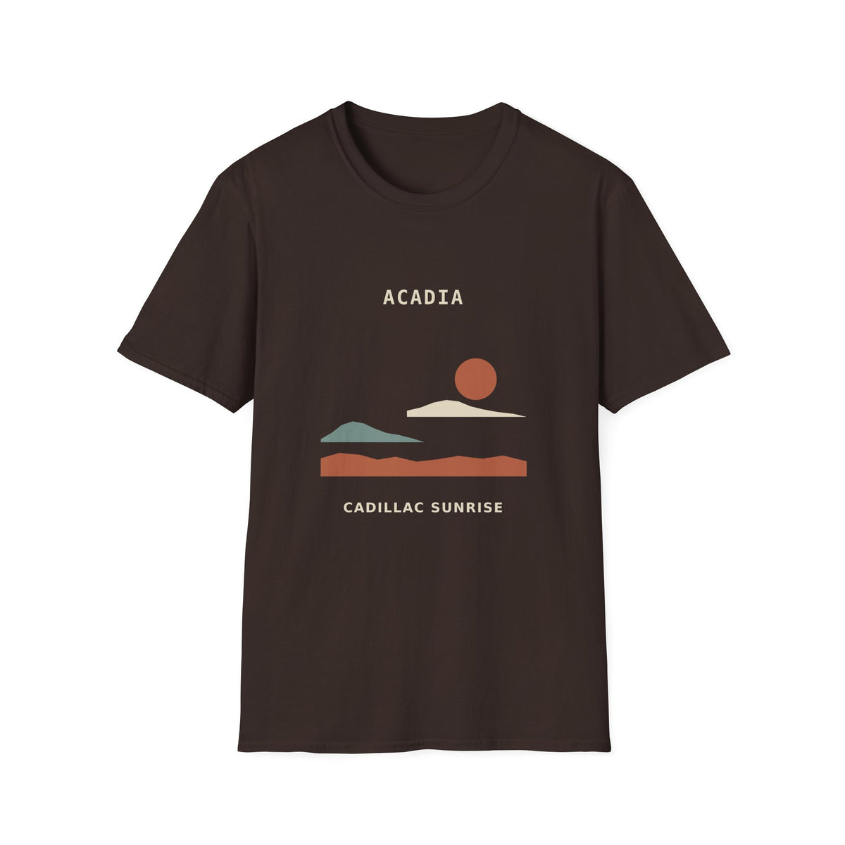Acadia Cadillac Sunrise National Park T-Shirt