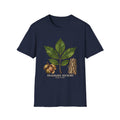 Shagbark Hickory Botanical Study T-Shirt